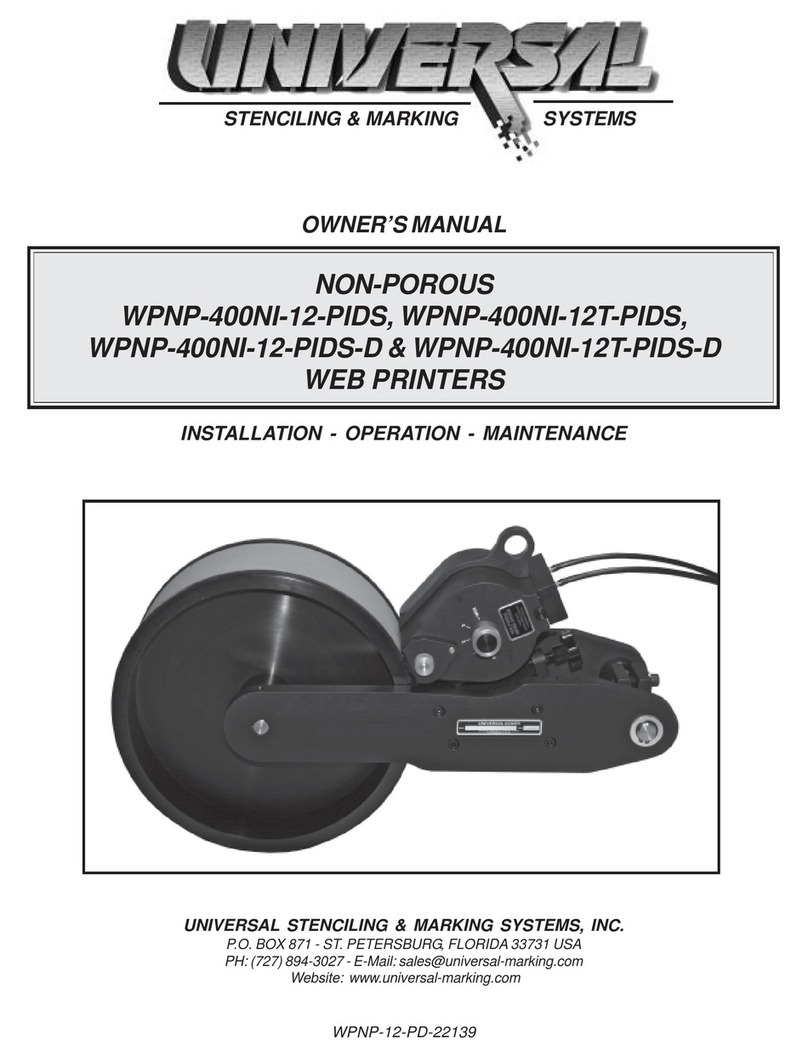 Universal WPNP-400NI-12-PIDS User manual