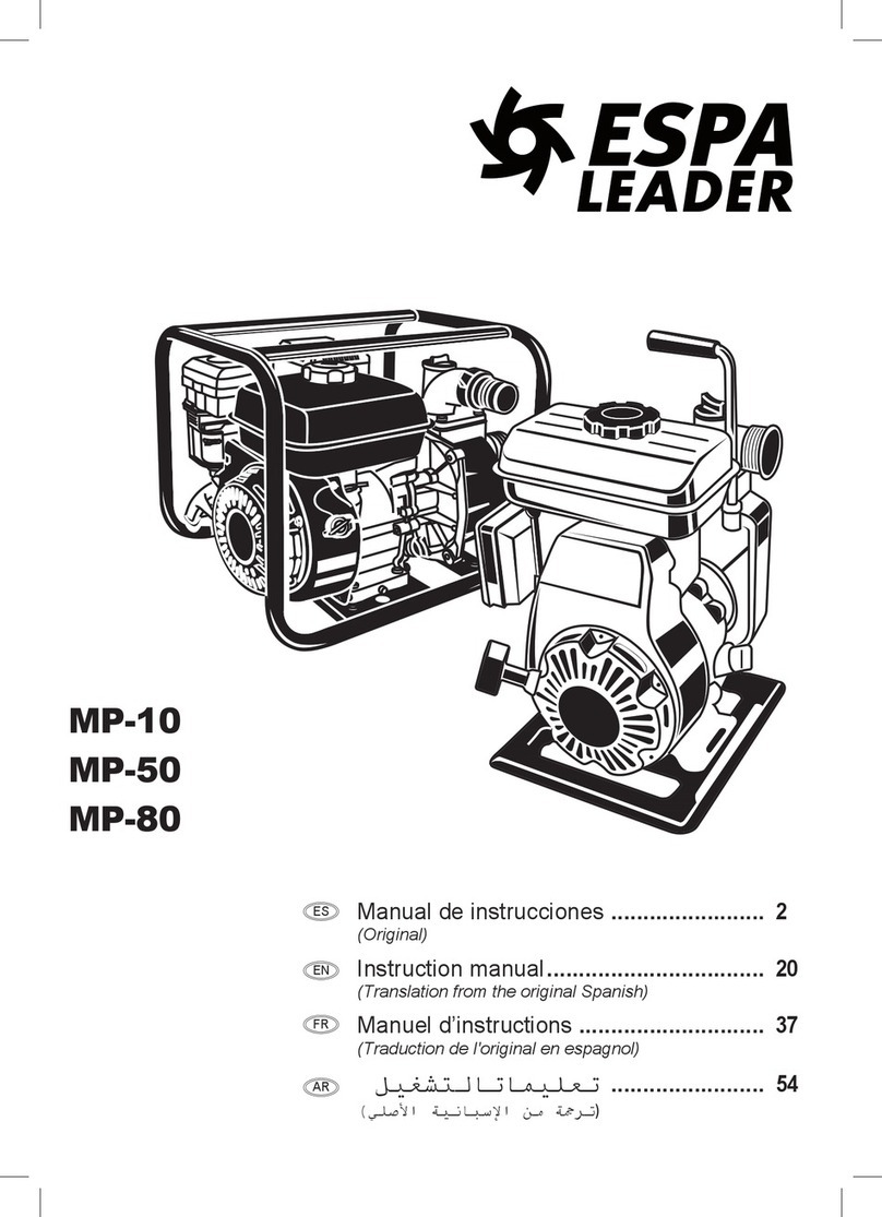 Espa Leader MP-10 instruction manual