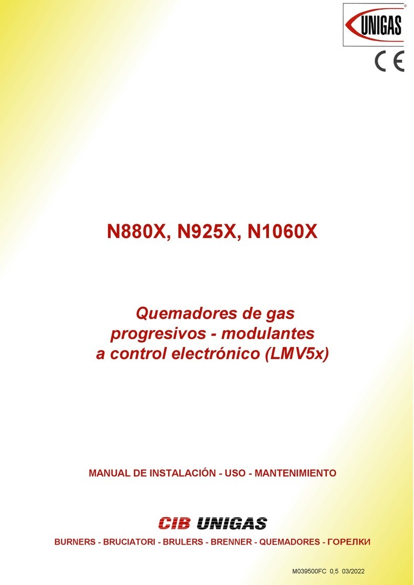 Unigas N880X User manual