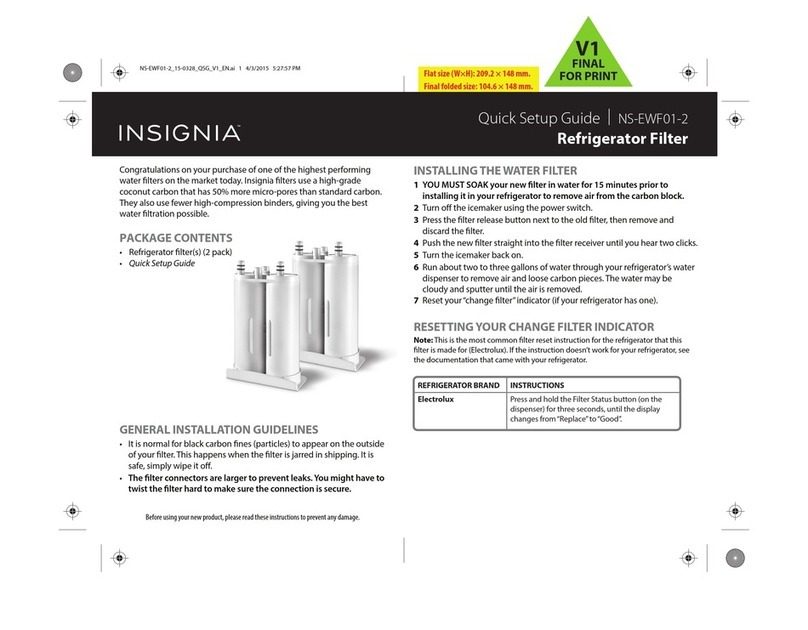 Insignia NS-EWF01-2 User manual
