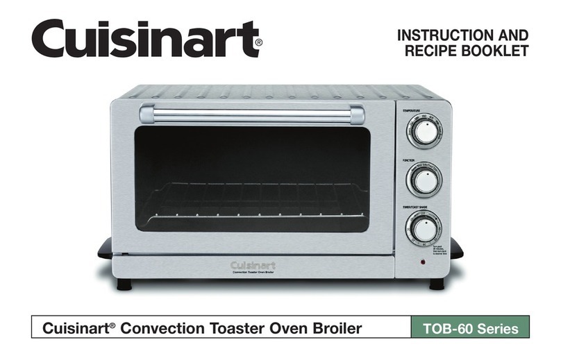 Cuisinart TOB-60 Series Service manual