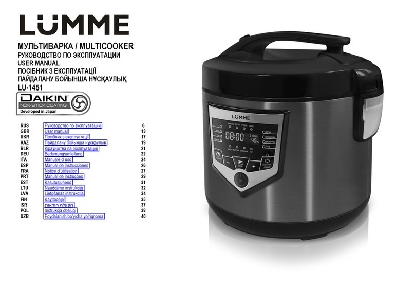 Lumme LU-1451 User manual