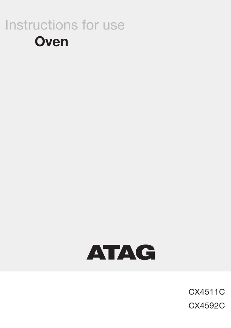 Atag CX4592C User manual