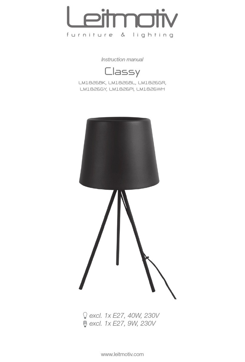 Leitmotiv Classy instruction manual