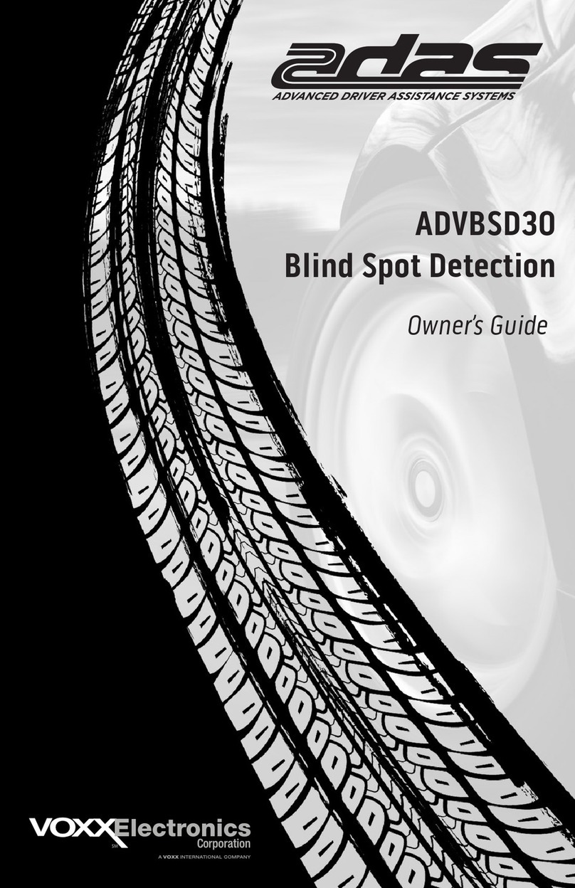 Voxx adas ADVBSD30 User manual