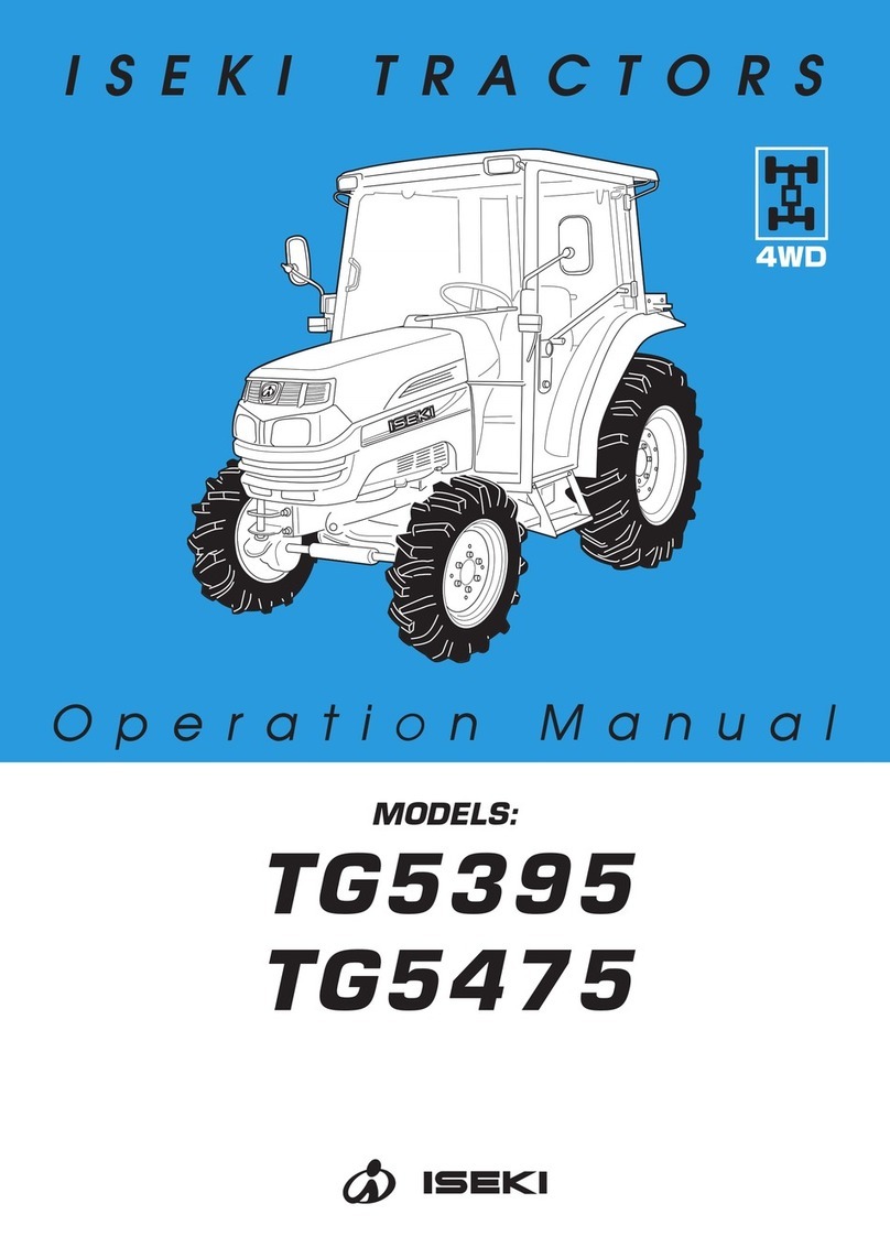 Iseki TG5395 User manual