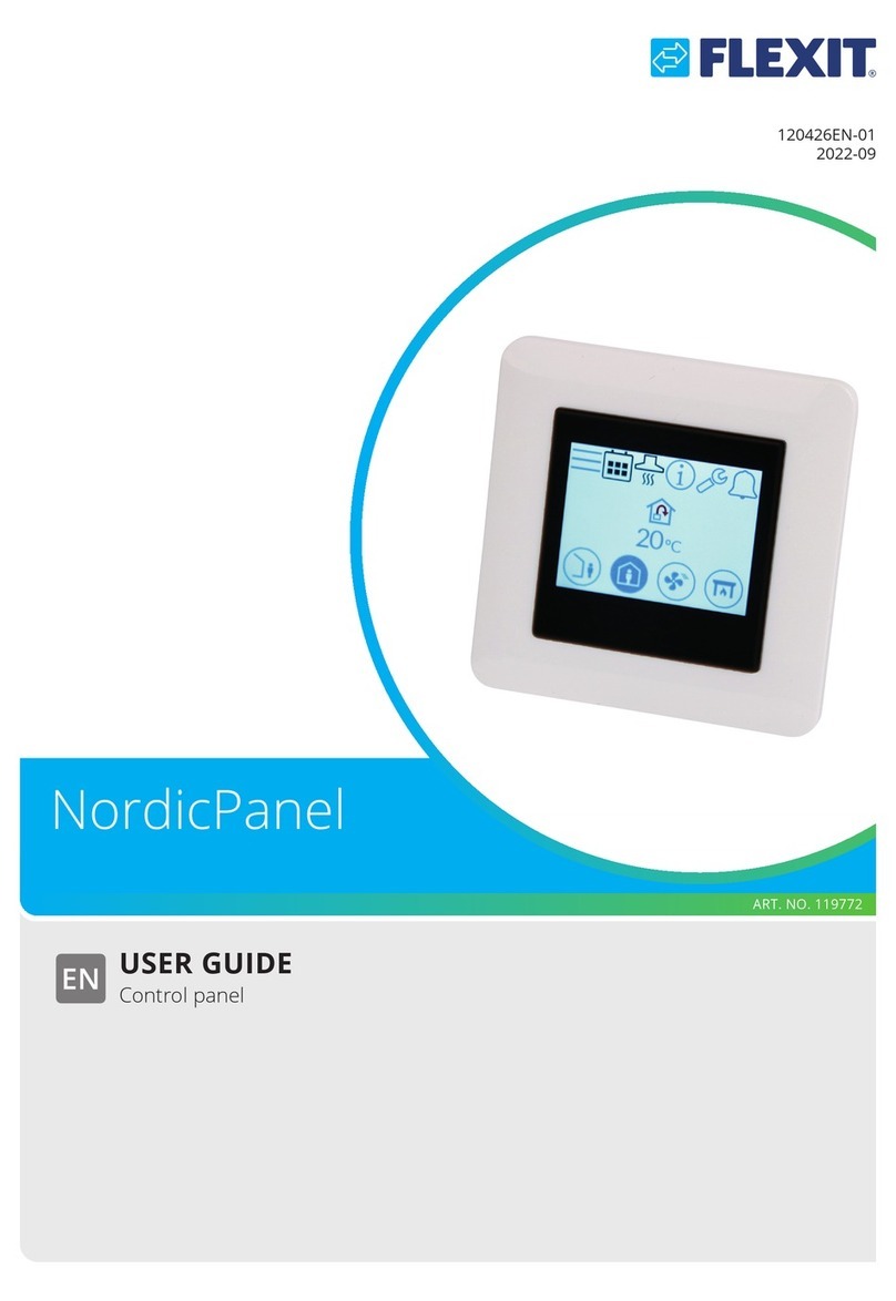 Flexit NordicPanel User manual
