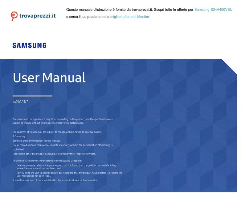 Samsung S24A400VEU User manual