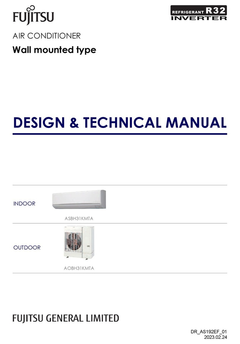 Fujitsu ASBH31KMTA Service manual