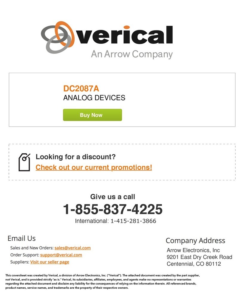 Linear Technology DC2087A Quick setup guide Linear Technology DC2087A Quick setup guide