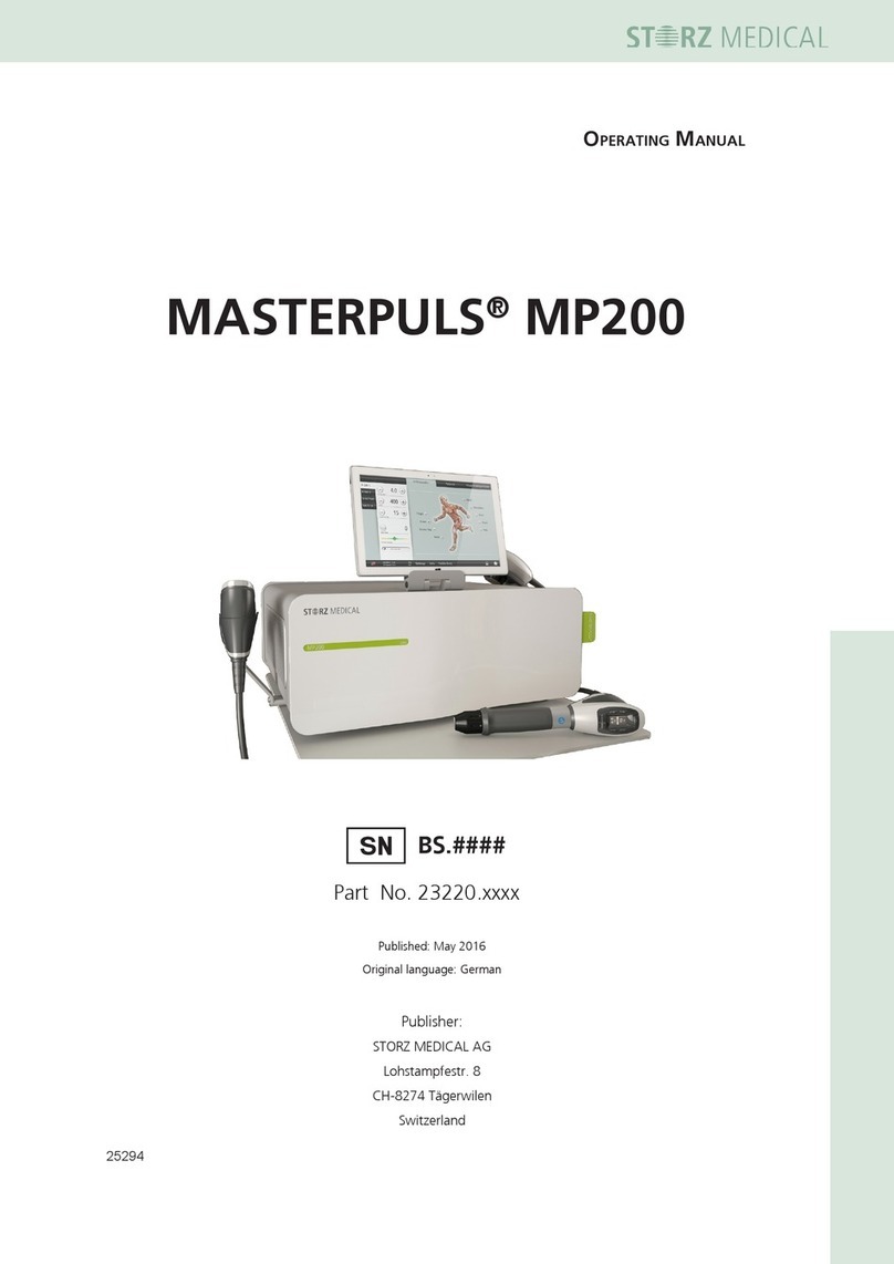 Storz MASTERPULS MP200 operating manual
