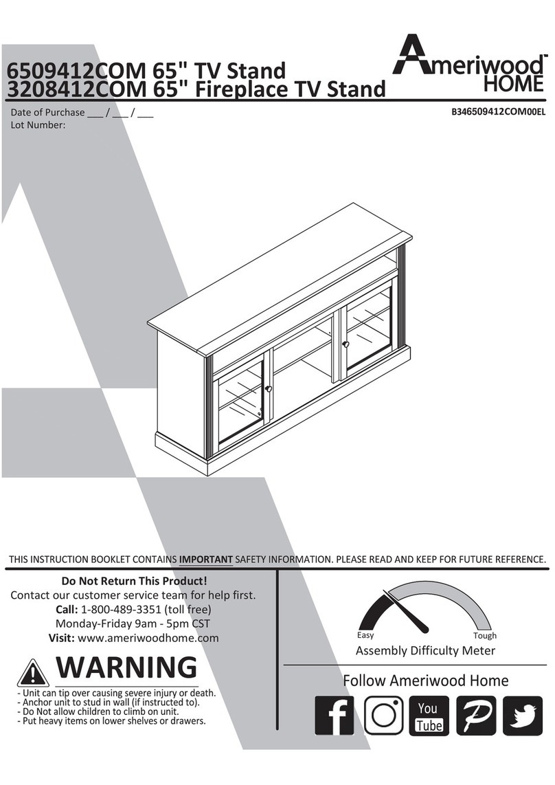 Ameriwood HOME 6509412COM manual Ameriwood HOME 6509412COM manual