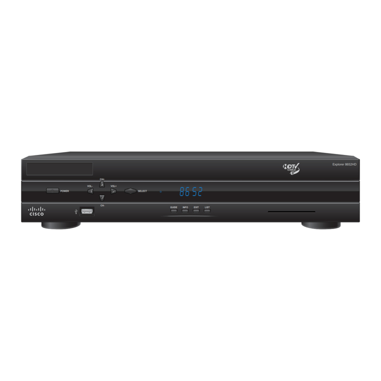 Cisco 8640HD User manual