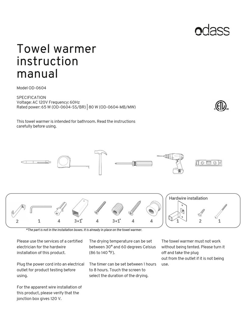 odass OD-0604 instruction manual