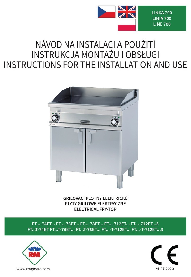 RM FT 74ET Series Instructions for the installation and use