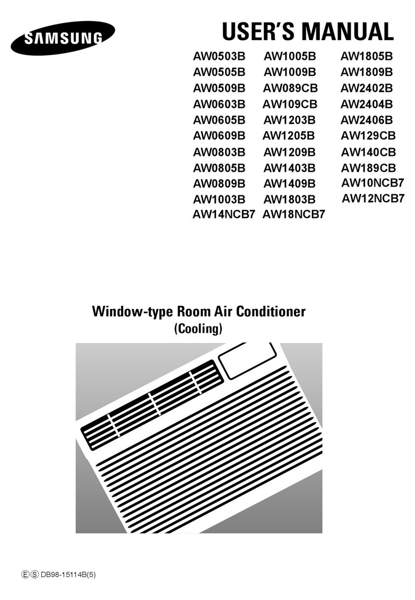 Samsung AW140CB User manual Samsung AW140CB User manual
