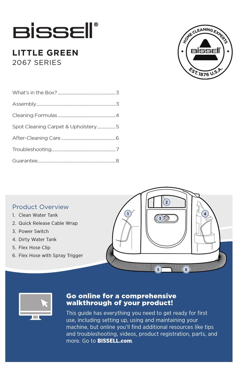 Bissell Little Green 2067G User manual