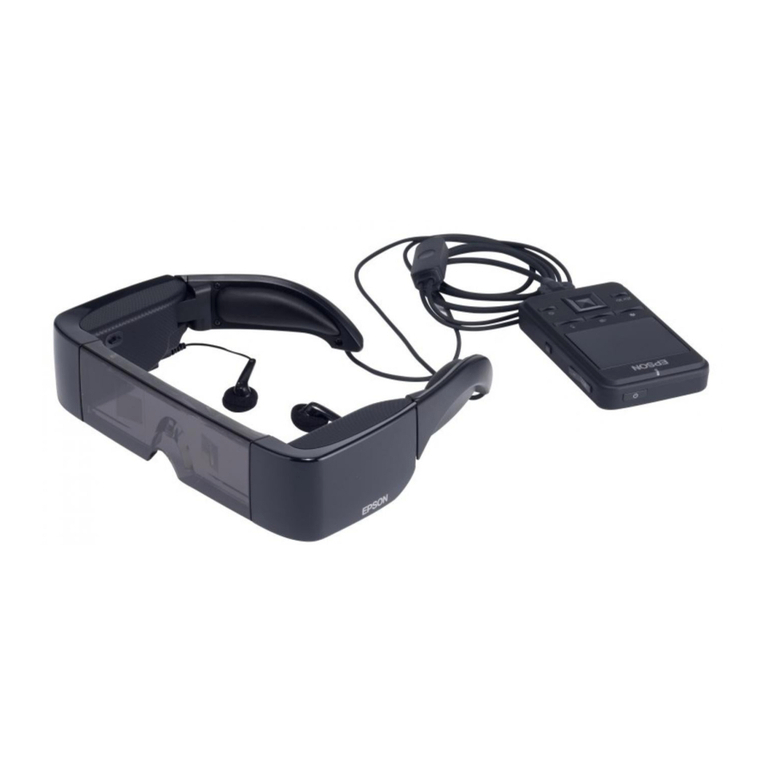 Epson Moverio BT-100 User manual