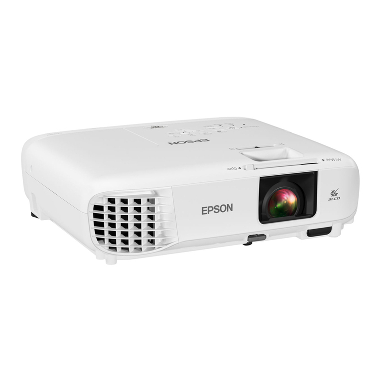 Epson PowerLite E20 User manual