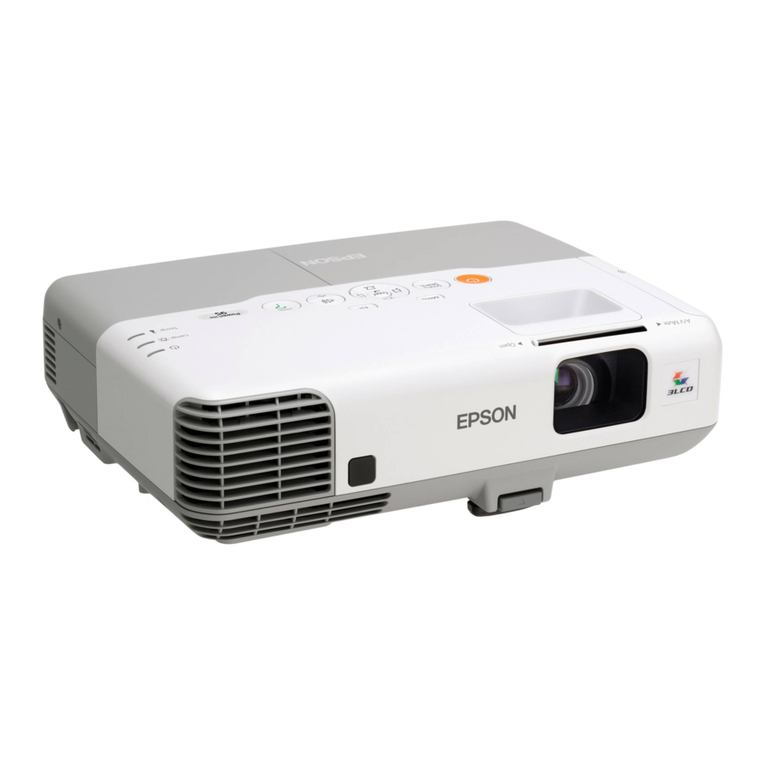 Epson PowerLite 95 user manual