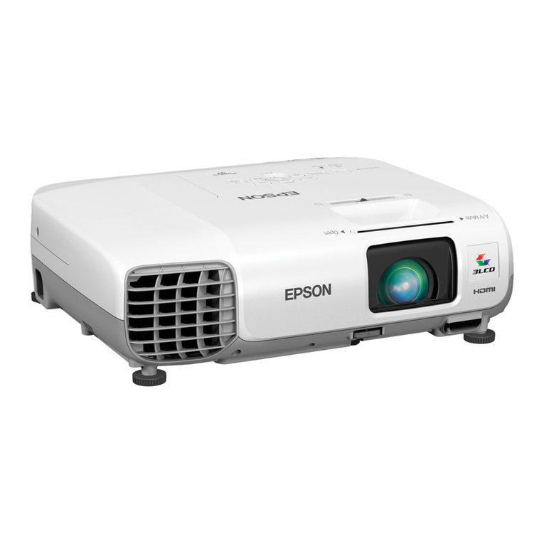 Epson PowerLite 97 User manual