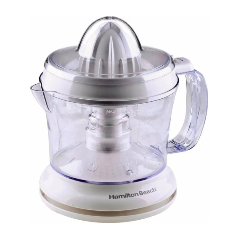 Hamilton Beach 66334 user manual