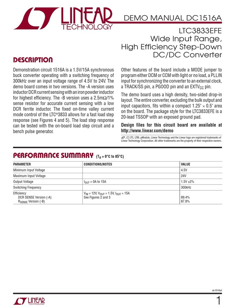Linear Technology DC1516A User manual