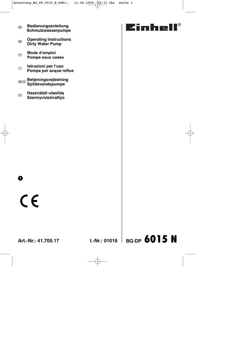 EINHELL BG-DP 6015 N User manual
