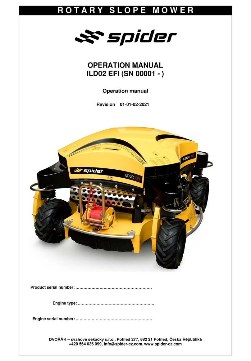 SPIDER ILD02 EFI Operation manual