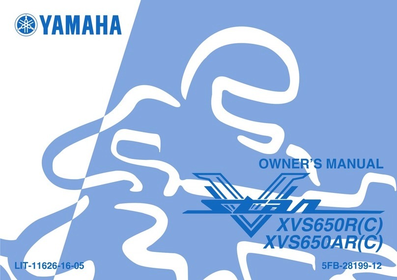 Yamaha V-star XVS650R owner's manual