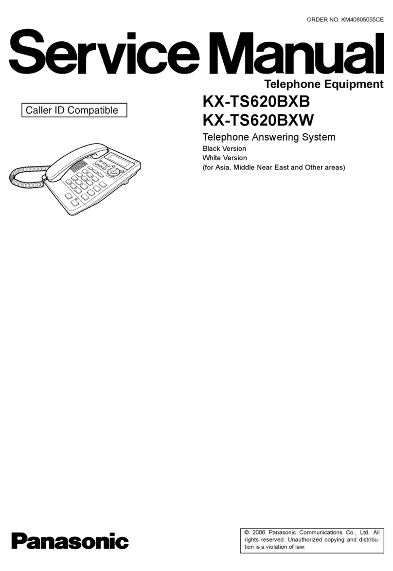 Panasonic KX-TS620BXB User manual
