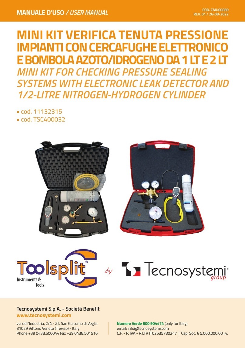 Tecnosystemi Toolsplit TSC400032 User manual