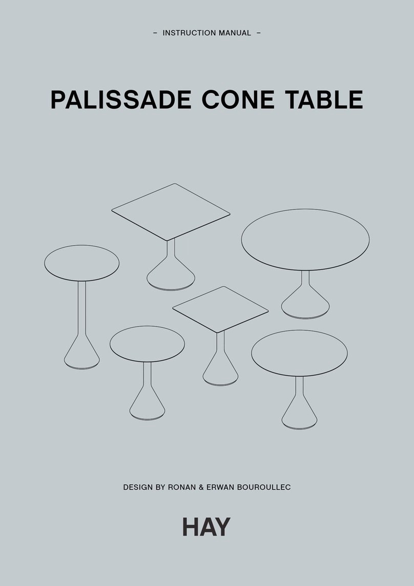 Hay PALISSADE CONE TABLE User manual