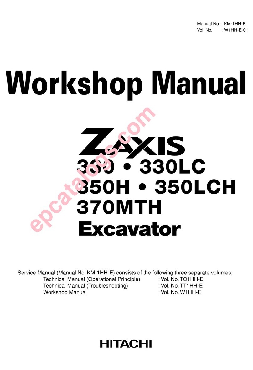 Hitachi ZAXIS 330LC Workshop manual