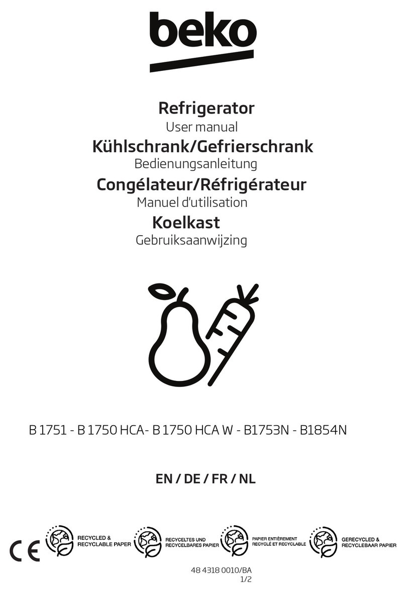 Beko B1854N user manual