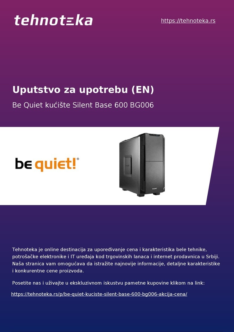 BE QUIET! BG006 user manual
