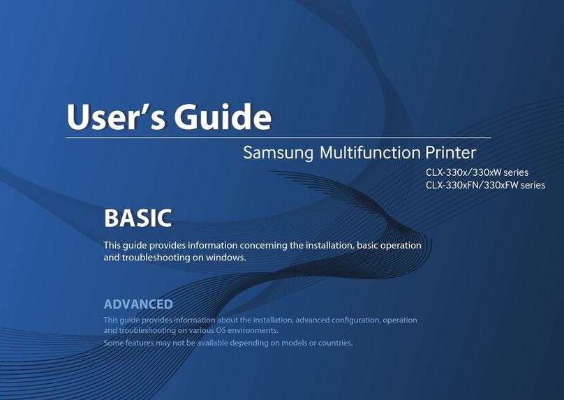 Samsung CLX-330 Series User manual