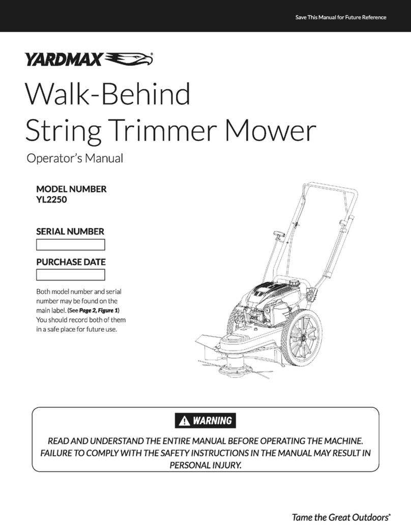 YARDMAX YL2250 Operator's manual
