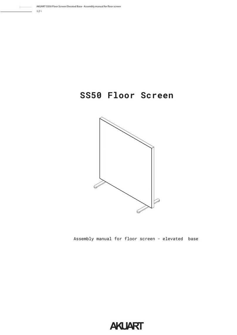 Akuart SS50 Assembly manual