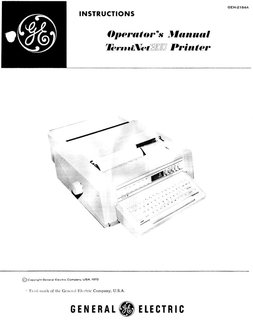 GE TermiNet 300 User manual