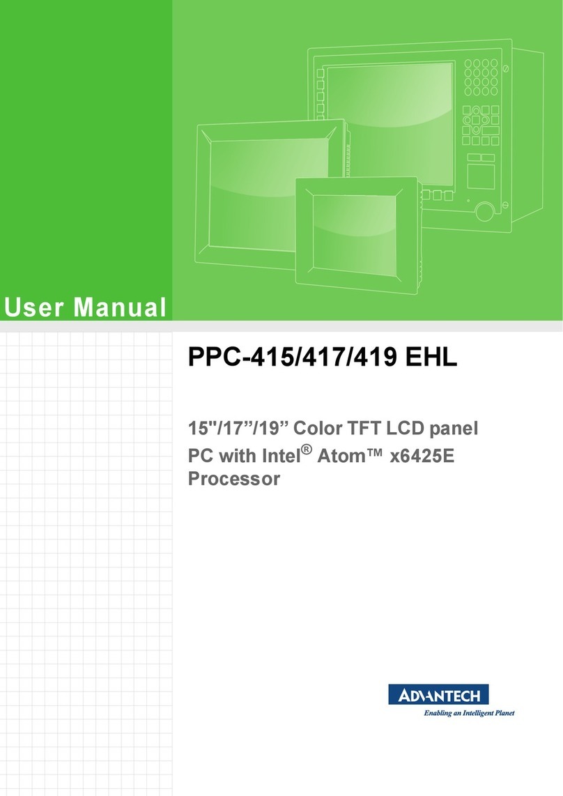Advantech PPC-415 6 Series User manual
