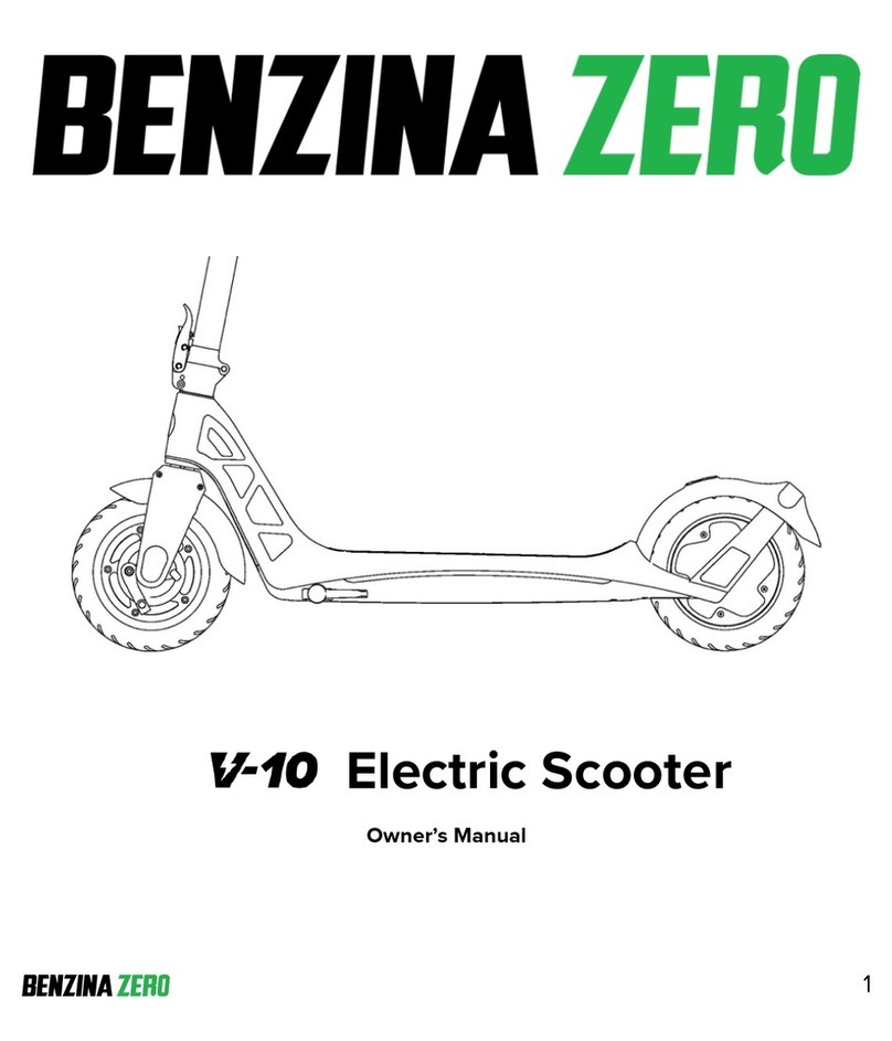 BENZINA ZERO V-10 User manual
