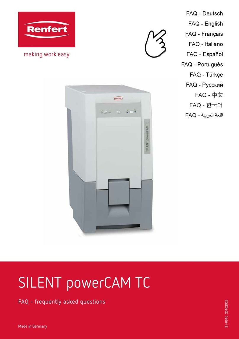 Renfert SILENT powerCAM TC Faq