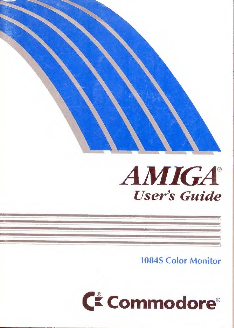 Commodore 1084S User manual Commodore 1084S User manual