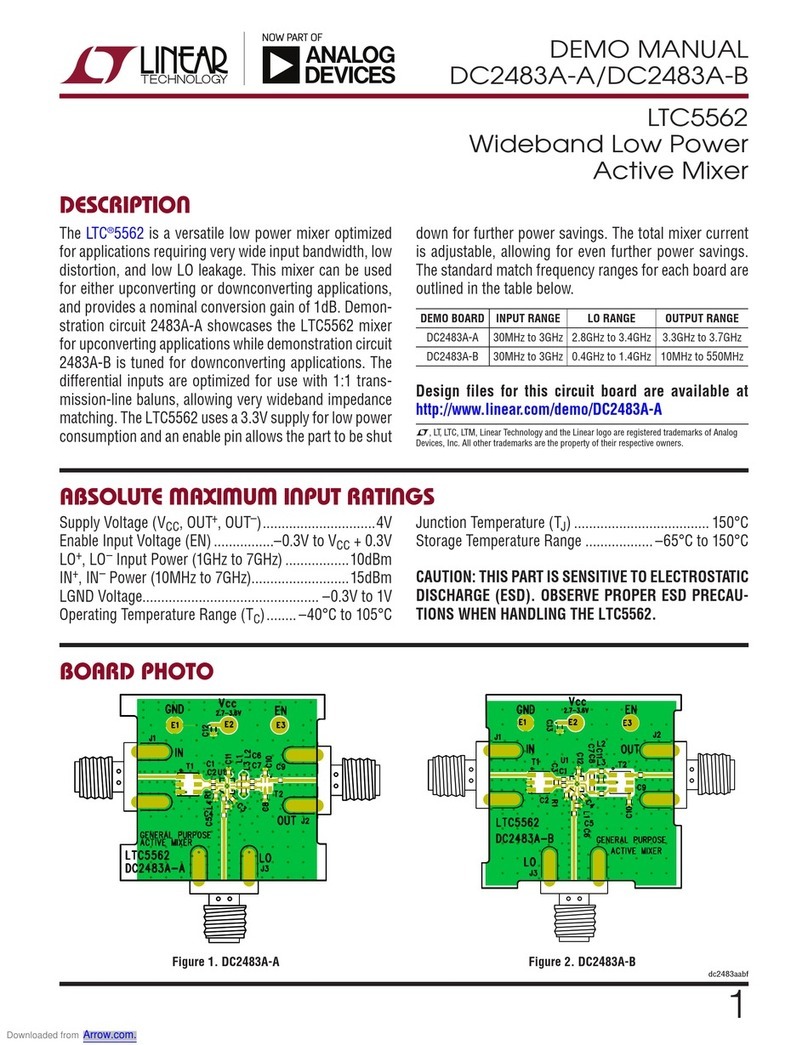 Linear Technology DC2483A-A Quick setup guide