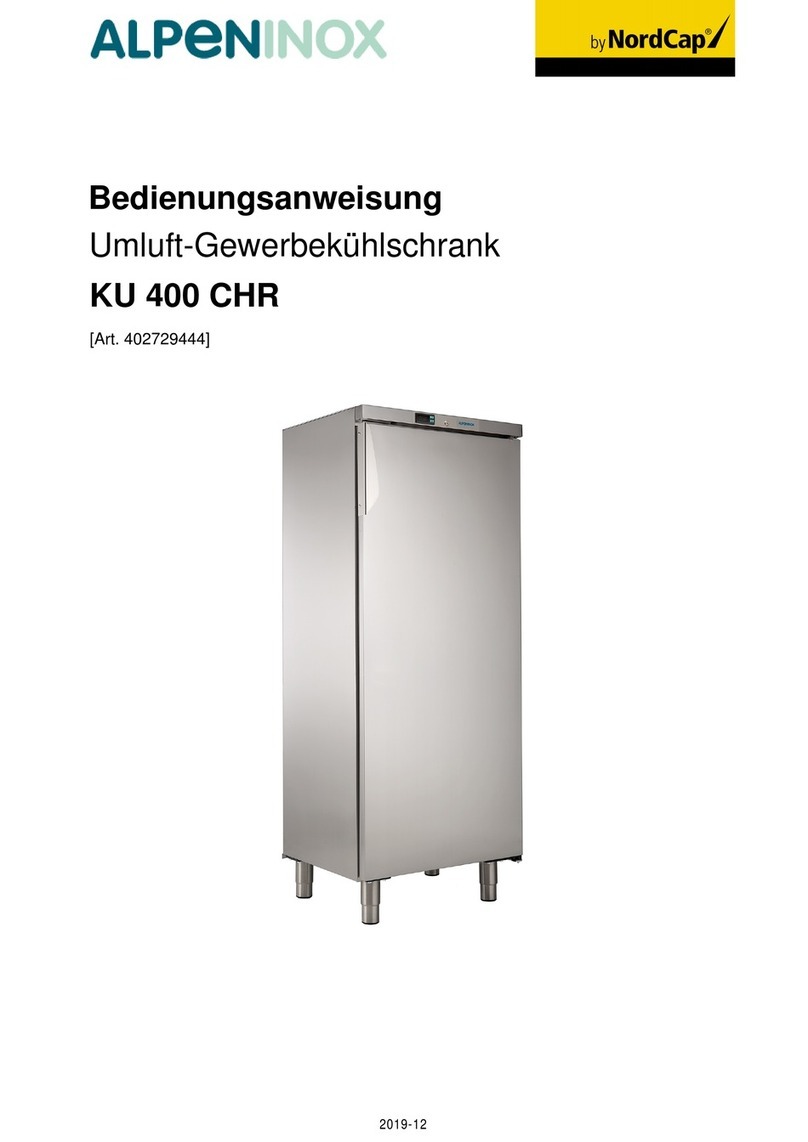 Nordcap KU 400 CHR User manual