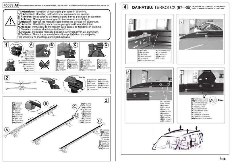Camcar 40069 Al Mounting instructions