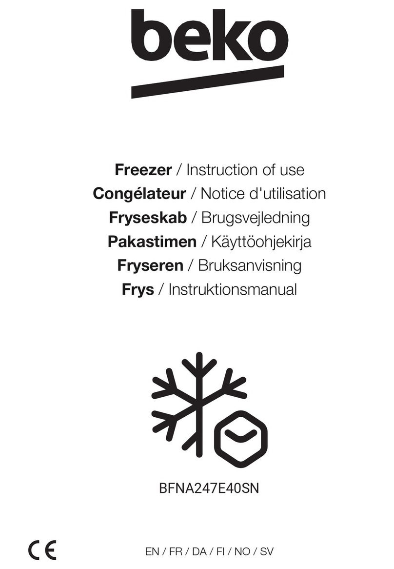 Beko BFNA247E40SN Instructions for use