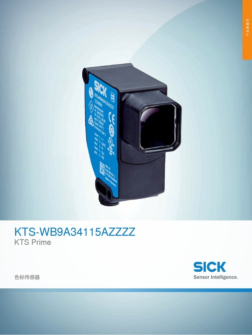 SICK Prime KTS-WB9A34115A Series User manual