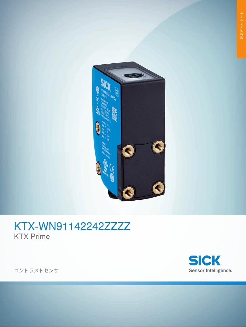 SICK Prime KTX-WN91142242 Series manual